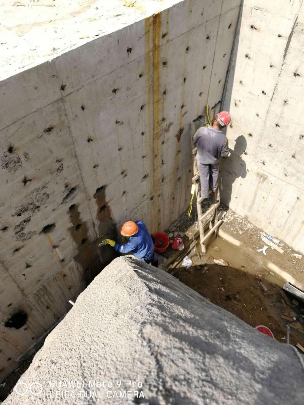 辽阳地下消防水池伸缩缝防渗堵漏施工工艺