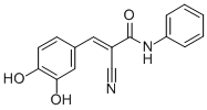 (2E)-2-氰基-3-(3,4-二羟基 苯基)-N-苯基-2-丙烯酰胺 CAS:133550-35-3