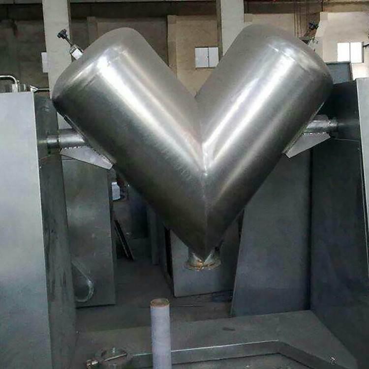 二手v型不锈钢混合机