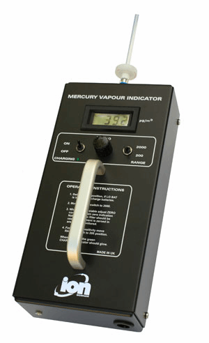离子MVI汞蒸气检测仪