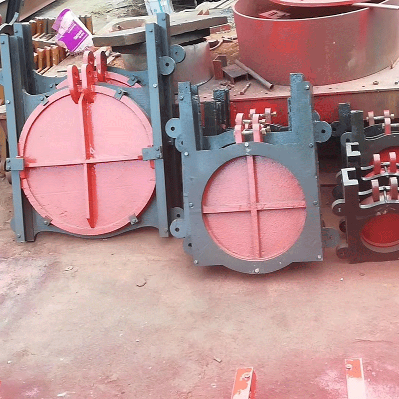 宁波广州平面滑块式钢制闸门 螺杆式卷扬式启闭机加工定制