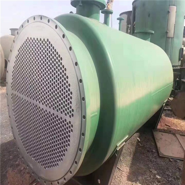 二手不锈钢管壳式冷凝器现货