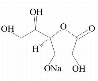 12分子式:c6h7nao6cas號:6381-77-7別名:異維生素c鈉;赤藻糖酸鈉;d-2