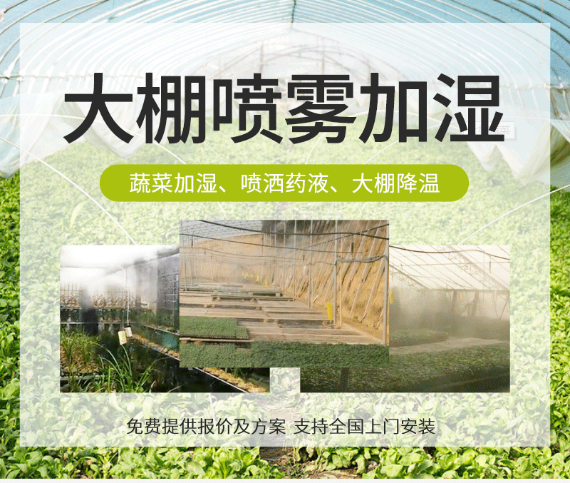 园林景观造雾工程