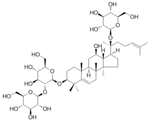 5,6-脱氢人参皂苷Rd，1268459-68-2