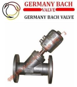 德国BACH巴赫进口全不锈钢法兰式气动角座阀 法兰式气动角座阀 产品图片