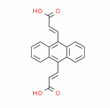 (2E,2E)-3,3-(anthracene-9,10-diyl)diacrylic acid CAS号:341556-86-3 现货优势供应 科研产品
