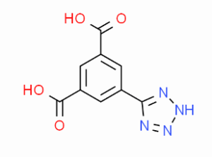 1,3-Benzenedicarboxylic acid, 5-(2H-tetrazol-5-yl)- CAS号:1010116-95-6 现货优势供应 科研产品