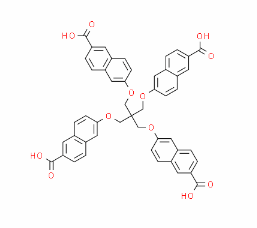 2-Naphthjavascript:void(0)alenecarboxylic acid, 6,6'-[[2,2-bis[[(6-carboxy-2-naphthalenyl)oxy]methyl]-1,3-propanediyl]bis(oxy)]bis- CAS号:1352998-95-8 现货优势供应 科研产品