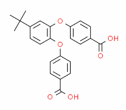 4,4'-((4-(tert-butyl)-1,2-phenylene)bis(oxy))dibenzoicacid CAS号:187088-67-1 现货优势供应 科研产品