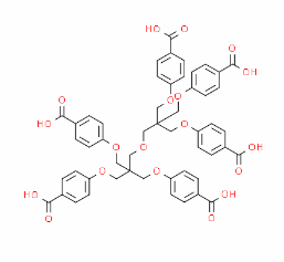 Benzoic acid,4,4'-[[2-[[3-(4-carboxyphenoxy)-2,2-bis[(4-carboxyphenoxy)methyl]propoxy]methyl]-2-[(4-carboxyphenoxy)methyl]-1,3-propanediyl]bis(oxy)]bis- CAS号:1359740-26-3 现货优势供应 科研产品