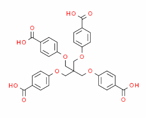 Benzoic acid,4,4'-[[2,2-bis[(4-carboxyphenoxy)methyl]-1,3-propanediyl]bis(oxy)]bis- CAS号:245551-35-3 现货优势供应 科研产品