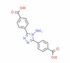 4,4-(4-氨基-4H-1,2,4-三唑-3,5-二基)二苯甲酸 CAS号:1815596-32-7 现货优势供应 科研产品