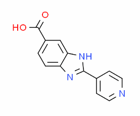 2-吡啶-4-基-3H-苯并咪唑-5-羧酸 CAS号:316833-32-6 现货优势供应 科研产品
