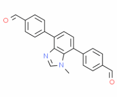 4,4'-(1-methyl-1H-benzo[d]imidazole-4,7-diyl)dibenzaldehyde CAS号:2092907-94-1 现货优势供应 科研产品