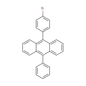 9-(4-溴苯基)-10-苯基蒽CAS号：625854-02-6产品图片