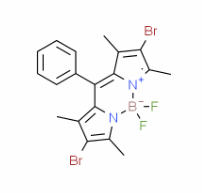 (T-4)-[3-Bromo-5-[(4-bromo-3,5-dimethyl-2H-pyrrol-2-ylidene-κN)phenylmethyl]-2,4-dimethyl-1H-pyrrolato-κN]difluoroboron CAS号:910823-84-6 现货优势供应 科研产品