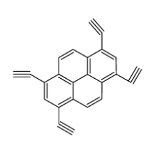 1,3,6,8-tetraethynylpyrene CAS号:870259-02-2 现货优势供应 科研产品