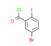 5-溴-2-碘苯甲酰氯 CAS号:293738-03-1 现货优势供应 科研产品