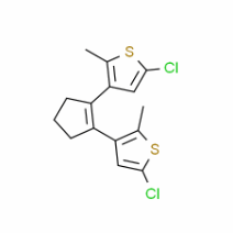 1,2-双(5-氯-2-甲基噻吩-3-基)环戊-1-烯 CAS号:219537-97-0 现货优势供应 科研产品