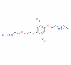 1,4-Benzenedicarboxaldehyde, 2,5-bis[2-(2-azidoethoxy)ethoxy]- CAS号:2245262-44-4 现货优势供应 科研产品
