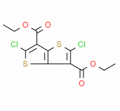2,5-二氯-噻吩[3,2-B]噻吩-3,6-二羧酸乙酯 CAS号:1268375-33-2 现货优势供应 科研产品