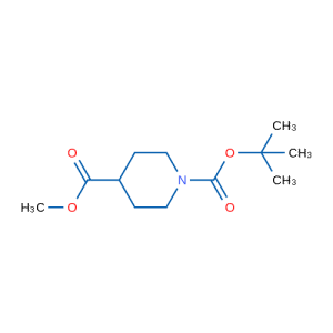 1-叔丁氧羰基-4-哌 啶甲酸甲酯