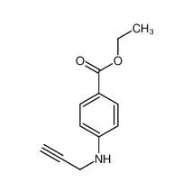 4-(2-丙炔-1-氨基)苯甲酸乙酯 CAS号:101248-36-6