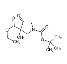 3-甲基-4-氧代-1,3-吡咯烷二甲酸 1-叔丁酯 3-乙酯CAS号:897043-85-5