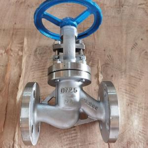 瑞通阀门直销化工部不锈钢法兰截止阀J41W-16P 产品图片