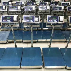 150kg称医废打印标签的电子秤 医废垃圾二维码标签秤