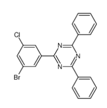 2-(3-溴-5-氯苯基)-4,6-二苯基-1,3,5三嗪CAS号:1073062-42-6