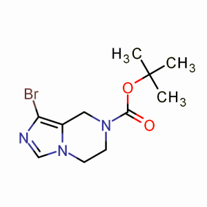 1-溴-5,6-二氢咪唑并[1,5-a]吡嗪-7(8h)-羧酸叔丁酯CAS号:1188265-64-6