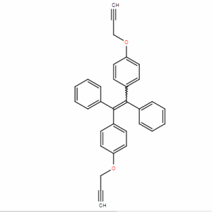 [1,2-二苯基-1,2-二(4-丙炔氧基苯基]乙烯 CAS号:1237487-06-7