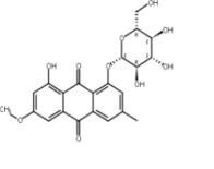 大黃素甲醚-8-o-β-D-葡萄糖苷26296-54-8