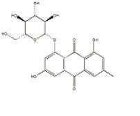 大黃素-8-β-D-吡喃葡萄糖苷23313-21-5