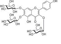 6-羥基山奈酚-3,6,7-三-O-葡萄糖苷145134-62-9