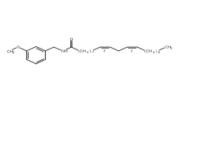 N-（3-甲氧基-芐基）-(9Z,12Z)-十八碳二烯酰胺883715-22-8