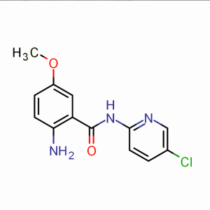 N-(5-氯吡啶-2-基)-2-氨基-5-甲氧基苯甲酰胺 CAS号:280773-17-3 现货