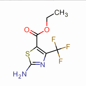 2-氨基-4-(三氟甲基)-5-噻唑羧酸乙酯  CAS号:344-72-9