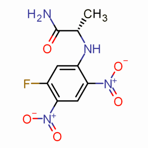 N-(2,4-二硝基-5-氟苯基)-L-丙氨酰胺  CAS号:95713-52-3