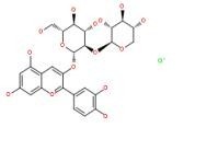 氯化矢車菊素-3-桑布雙糖苷33012-73-6