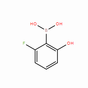 2-氟-6-羟基苯硼酸    CAS号:1256345-60-4 