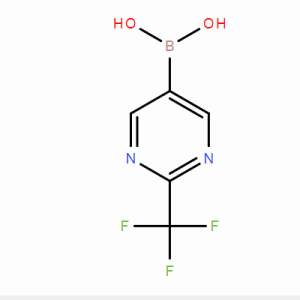 2-三氟甲基嘧啶-5-硼酸   CAS号:1308298-23-8