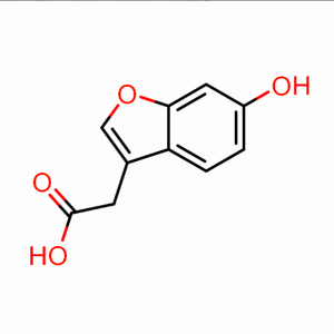 2-(6-羟基-1-苯并呋喃-3-基)乙酸   CAS号:69716-04-7