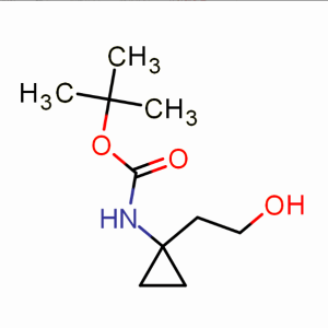 1-氮基-N-BOC-[1-(2-羟乙基)]环丙 烷CAS号:753023-57-3