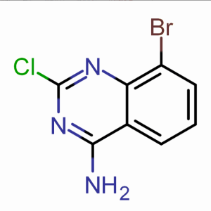 4-氨基-8-溴-2-氯喹唑啉CAS号:956100-62-2