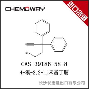 4-溴-2,2-二苯基丁腈 39186-58-8 产品图片