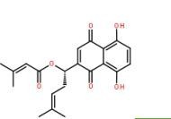 β,β-二甲基丙烯酰阿卡寧34539-65-6