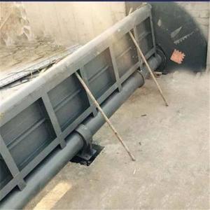 底横轴驱动翻板闸门 水库用远程升降钢坝 操作灵活